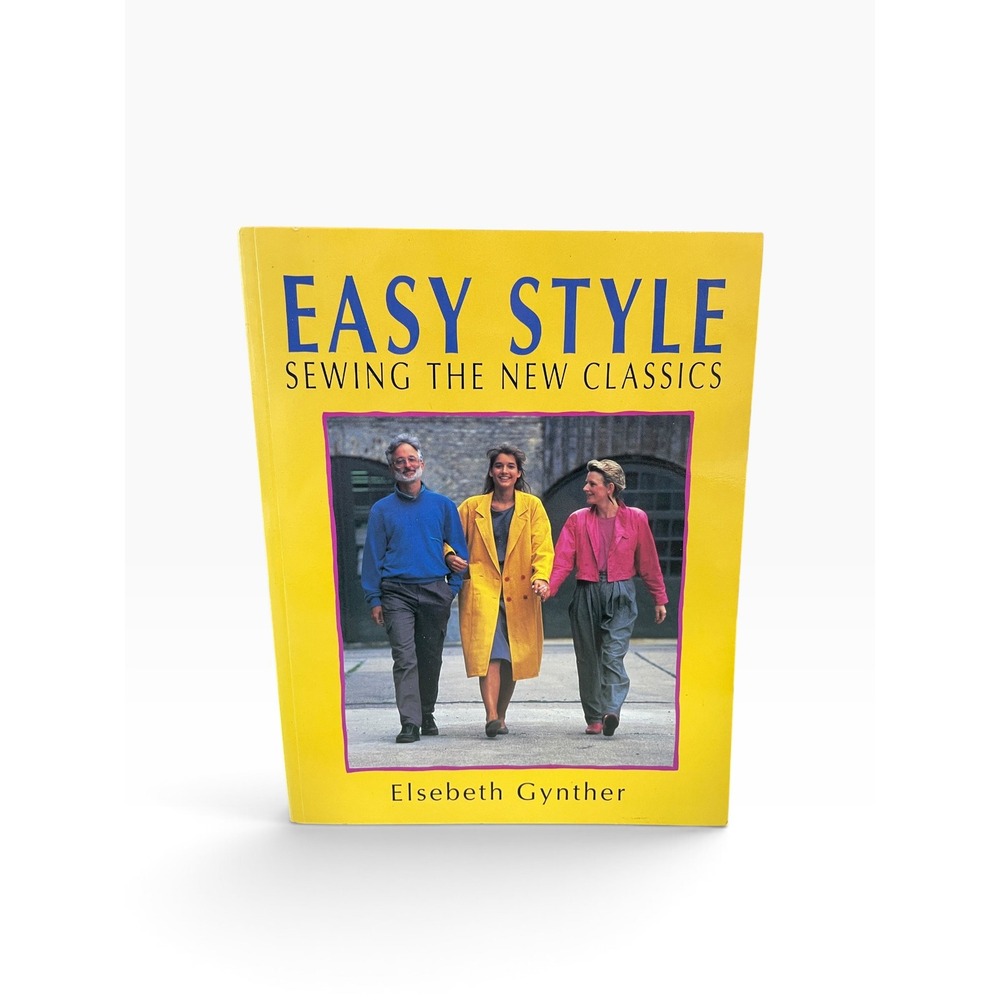 Lark Books Easy Style Sewing Book 90s Vintage Pattern Guide